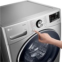 غسالة 21 كيلو , 6 حركات , بخار موتور الدفع المباشر الموفر للطاقة TurboDry , TurboWash