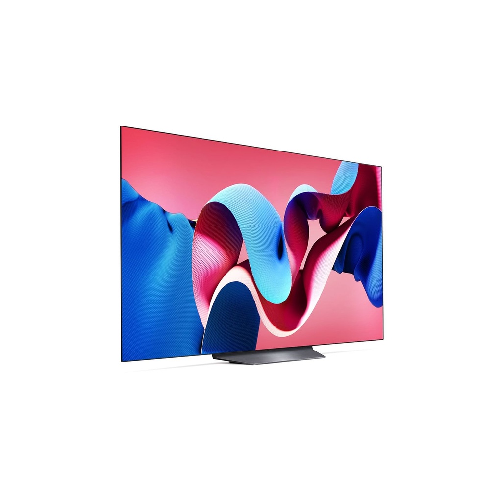 شاشة تلفزيون ال جي 55 بوصة سمارت OLED ايفو، بدقة 4K UHD، بريسيفر داخلي - OLED55CS4VA