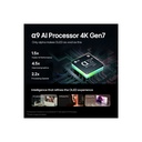 شاشة تلفزيون ال جي 55 بوصة سمارت OLED ايفو، بدقة 4K UHD، بريسيفر داخلي - OLED55CS4VA