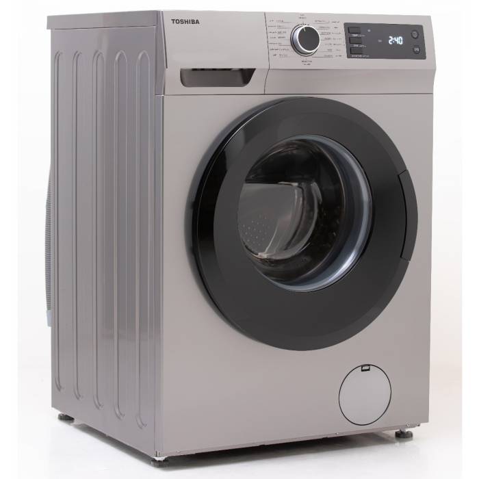 توشيبا غسالة ملابس اتوماتيك 7كيلو انفرتر لون فضي TW-BJ80S2EG(SK)