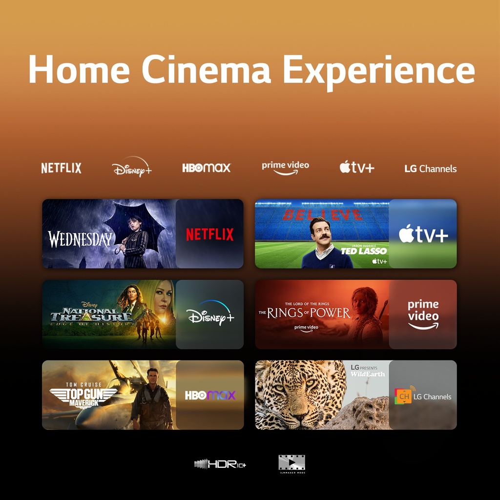 LG، تلفزيون Nanocell، سلسلة NANO77R مقاس 50 بوصة، WebOS Smart AI ThinQ، جهاز تحكم عن بعد سحري، سينما ثلاثية الجوانب، HDR10، HLG، AI Sound Pro (5.1.2ch)، حامل ثنائي القطب، 2023 جديد