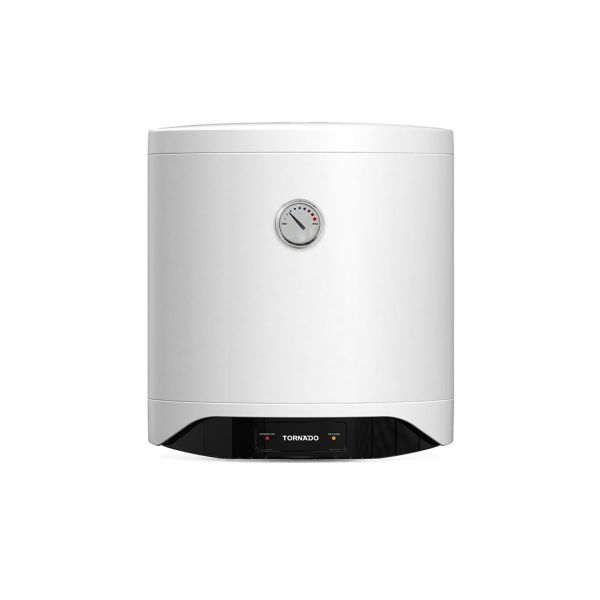 Tornado Electric Water Heater 30 Liter Enamel White LED Bulb TEEE-30MW