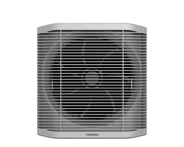 Tornado bathroom hood, 30 cm, mesh for protection and privacy, black x gray, TVS-30BG