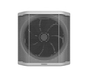 Tornado bathroom hood, 30 cm, mesh for protection and privacy, black x gray, TVS-30BG