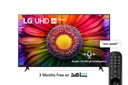 تلفزيون سمارت LED ال جي، 50 بوصة، دقة 4K، مع ريموت سحري - 50UR80006LJ