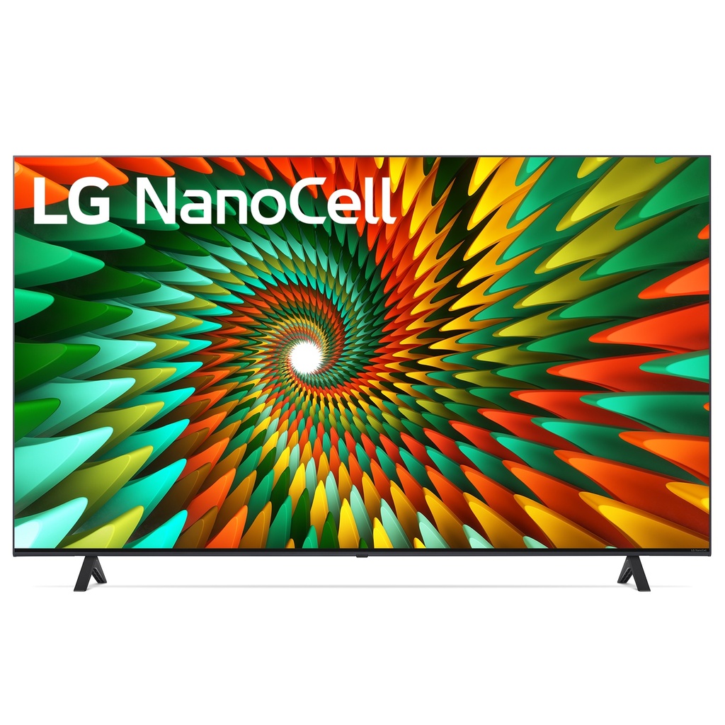 LG, Nanocell TV, 50 inch NANO77R series, WebOS Smart AI ThinQ, Magic Remote, 3 side cinema, HDR10, HLG, AI Sound Pro (5.1.2ch), 2 Pole stand, 2023 New