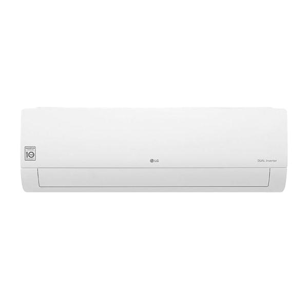  Skip to the end of the photo gallery Skip to the beginning of the photo gallery   LG air conditioner, 1.5 HP, dual inverter, cold and hot, DUALCOOL S4-W12JA3AE STD