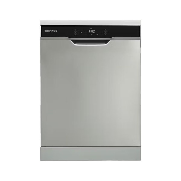 TORNADO Dishwasher 15 Person 60 cm Digital 8 Programs Inox TDV-FN158COX