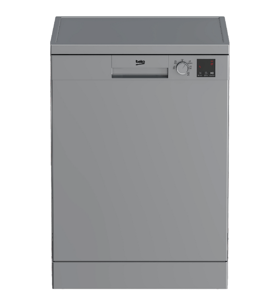 Beko Dishwasher 13 Persons 60 cm Silver 5 Programs DVN05322S