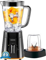 خلاط كهربائي كينود مع مطحنة 500 وات 2 لتر - اسود - BLP18.150BK