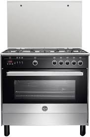 LA GERMANIA Cooker 90 x 60 - 5 Gas Burner Stainless x Black 9M10G4A1X4AWW
