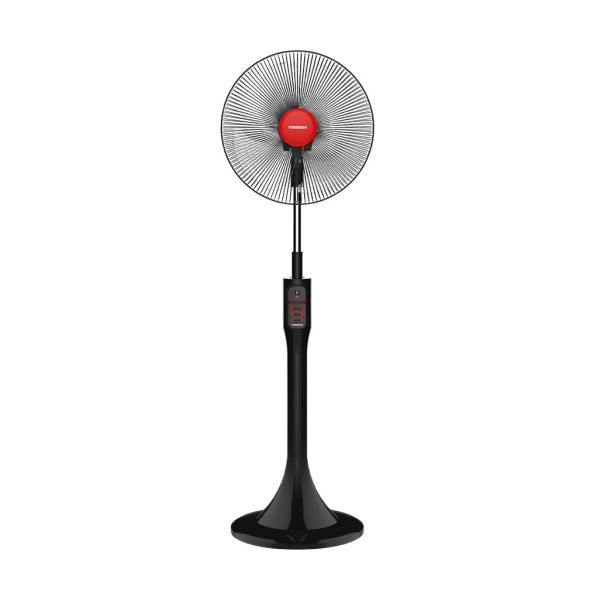 TORNADO Stand Fan 16 Inch 4 Blades Black EFS-111M