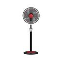 TORNADO Stand Fan 18 Inch 4 Blades Remote Black EFS-95SR