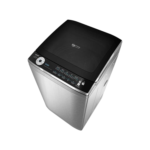 [TWE-TLN09RSL] TORNADO Washing Machine Top Automatic 9 Kg Pump Silver TWE-TLN09RSL