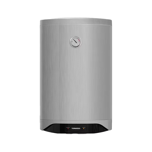 [TEEE-60MS] Tornado Electric Water Heater, 60 Liters, Enamel, Silver LED Bulb, TEEE-60MS