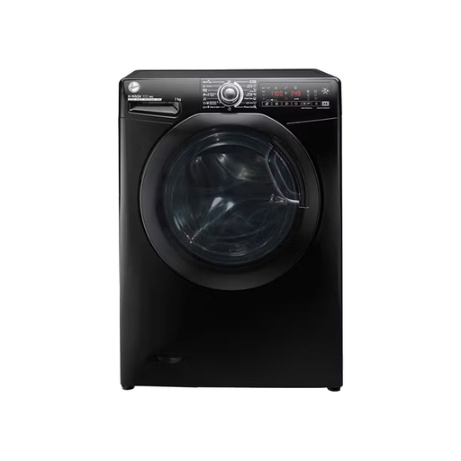 [H3WS17TMF3B-ELA] Hoover washing machine, fully automatic, 7 kg, inverter motor, black, H3WS17TMF3B-ELA