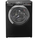 HOOVER Washing Machine Fully Automatic 8 Kg Black H3WS383TAC3B-ELA