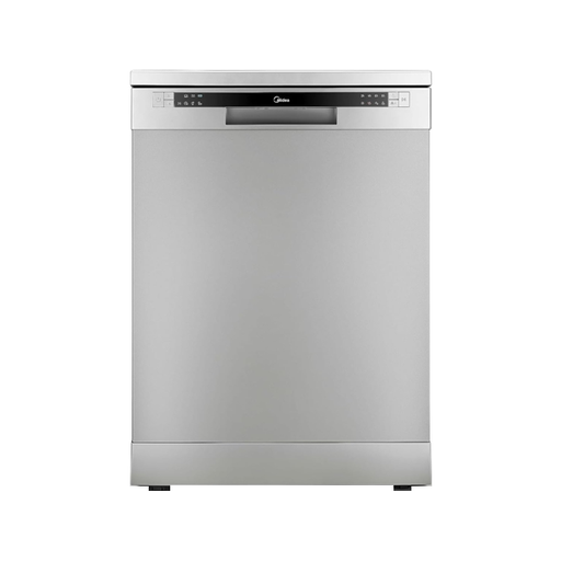 [WQP13-5201C-S] Midea Freestanding Dishwasher, 13 Place Settings, Silver - WQP13-5201C-S