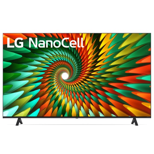 [50NANO776RA] LG, Nanocell TV, 50 inch NANO77R series, WebOS Smart AI ThinQ, Magic Remote, 3 side cinema, HDR10, HLG, AI Sound Pro (5.1.2ch), 2 Pole stand, 2023 New