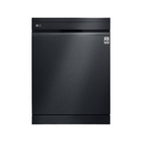 LG Freestanding Digital Dishwasher, 14 Place, 10 Programmes, Black - DFC335HM