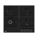 Beko built in gas hob 60cm 4 burner - integrated ignition hiaw 64225 bx