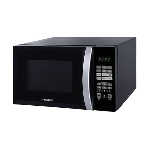 [TMD-36GE-BK] ميكروويف تورنيدو شواية 36 لتر 1000 وات 6 قوائم أسود TMD-36GE-BK