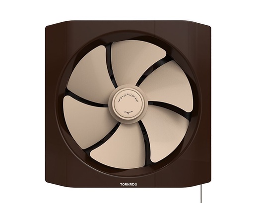 [TVH-25CN] Tornado Kitchen Ventilating Fan, 25 cm, Creamy and Brown - TVH-25CN