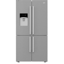 Beko Side By Side No Frost Refrigerator, 626 Liters, Stainless Steel - GNE134626ZXH