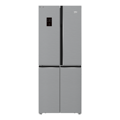 [GNE480E20ZXPH] Beko Side By Side, Digital Bottom Freezer Refrigerator, (No-frost, 480 L, 515 kW, GNE480E20ZXPH, Silver)