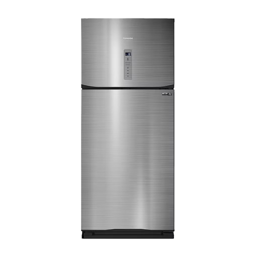 [RF-580AT-DST] TORNADO Refrigerator Digital No Frost 450 Liter Dark Stainless RF-580AT-DST