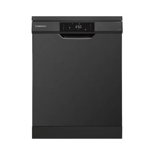 [TDV-FN138CBK] TORNADO Dishwasher 13 Person 60 cm Digital 8 Programs Black TDV-FN138CBK