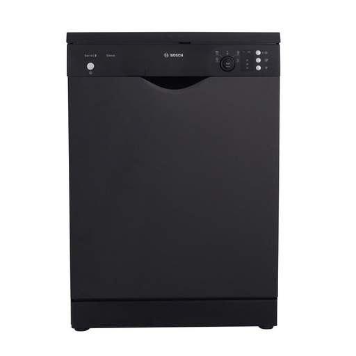 [SMS25AB00V] Bosch Series 2 Freestanding Dishwasher, 12 Persons, Black - SMS25AB00V 
