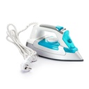 Media Tech Steam Iron, 2200 Watt, White \ Blue - MTC26