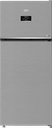 Beko No-Frost Refrigerator, 367 Liters, Inverter, Silver - RDNE420K02DXIDTEG