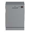 Beko Dishwasher 13 Persons 60 cm Silver 5 Programs DVN05322S
