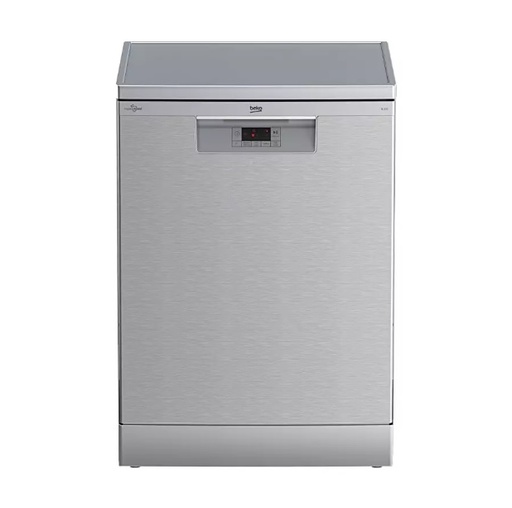 [BDFN15421S] Beko Freestanding Dishwasher, 14 Persons, Silver - BDFN15421S