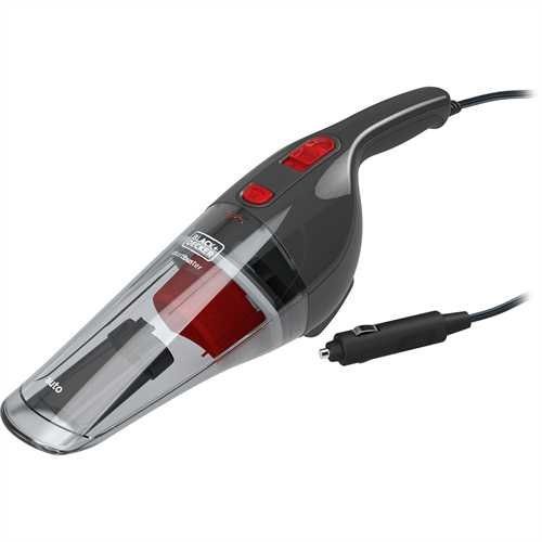 [NV1210AV-B5] Black + Decker Handheld Vacuum Cleaner, 12.5 Watt, Gray - NV1210AV-B5