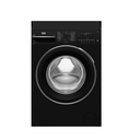 Beko Automatic Front Loading Washing Machine, 9 Kg, Inverter Motor, Black - B3WFU50940BCI