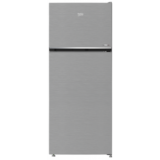 [RDNE455M20XBIEG] Beko No-Frost Refrigerator, 406 Liters, Inverter, Silver - RDNE455M20XBIEG