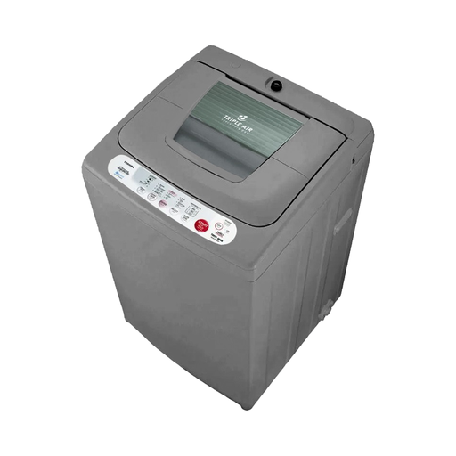 [AEW-8460SP(DS)] غسالة ملابس توشيبا 8 كيلو من فوق أتوماتيك بالطلمبة لون سيلفر AEW-8460SP DS