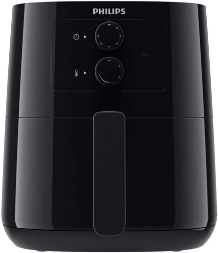 [HD9200/90] قلاية بدون زيت فيليبس، 1400 وات،4.1 لتر، اسود - HD9200