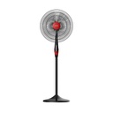 TORNADO Stand Fan 18 Inch 4 Blades Black x Red TSF-18XW