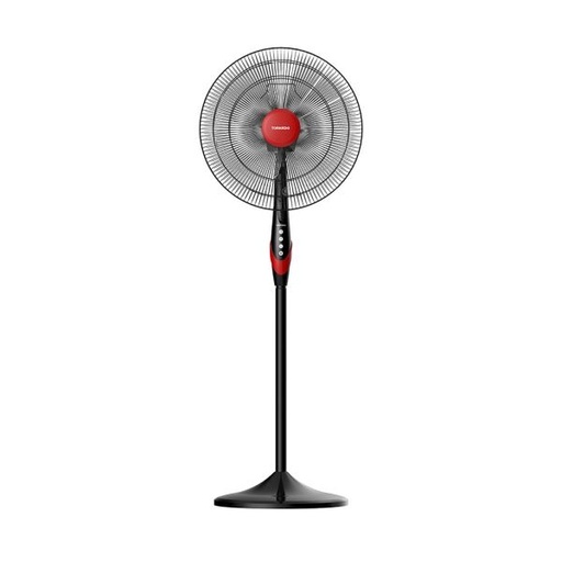 [TSF-18XW] TORNADO Stand Fan 18 Inch 4 Blades Black x Red TSF-18XW