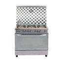 Royal Gas Cooker Light Cast 5 Burners 60*90 cm With Fan Stainless Steel - 2010275