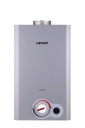 Levon Gas Water Heater, 10 Liters, Silver