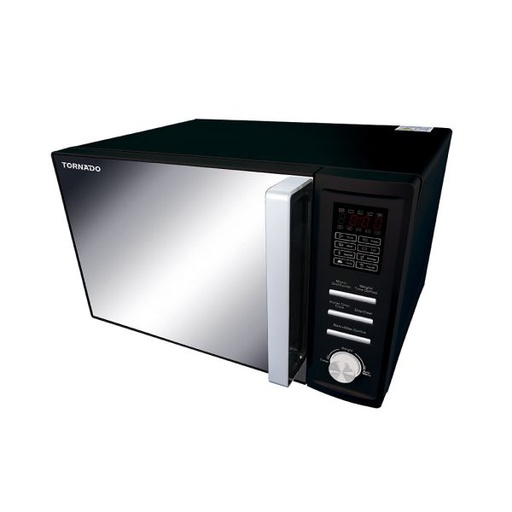 [MOM-C36BBE-BK] Tornado Microwave Grill 36 Liter 1000 Watt 8 Stands Black MOM-C36BBE-BK