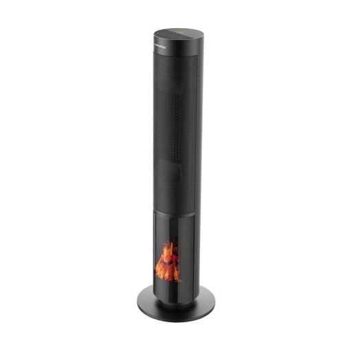 [TPH-2000DF] Tornado Ceramic Heater 2000 Watt, 16 Meter, Black Remote TPH-2000DF